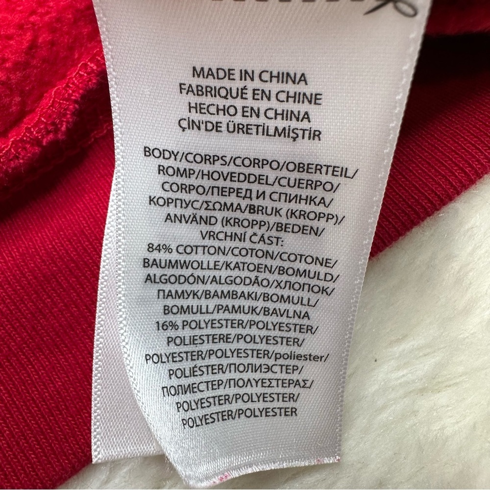 Polo by Ralph Lauren Sweatshirt Holiday Bear Red Size 5 - Picture 6 of 16